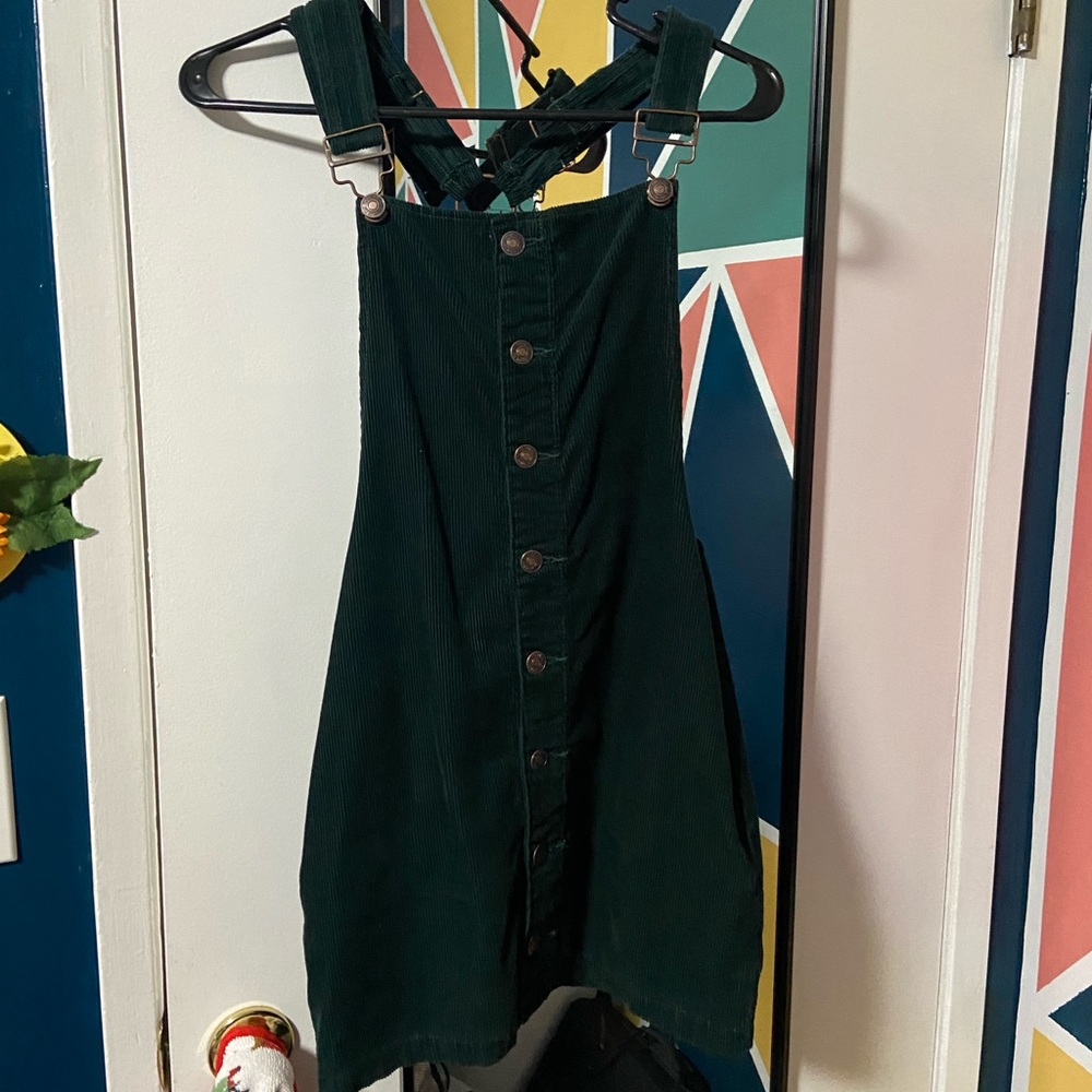 F21 overall dress